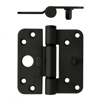 SKG3 Glijlagerscharnier zwart Intersteel  89x89  Links SKG3 Glijlagerscharnier zwart Intersteel  89x89  Links