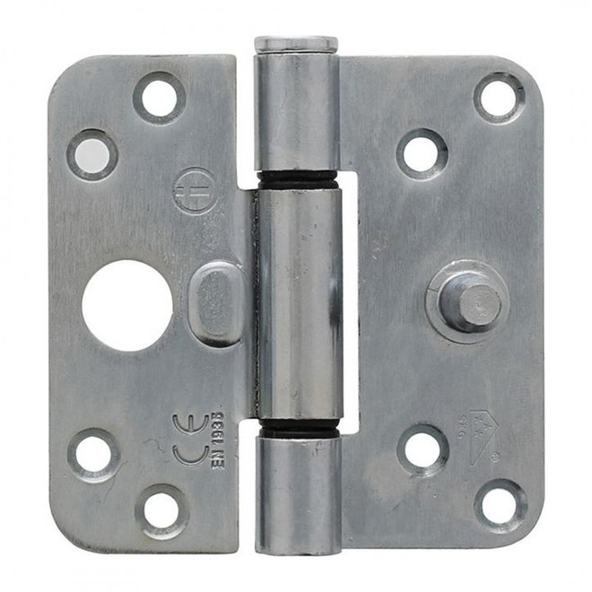 Intersteel SKG3 Glijlagerscharnier verzinkt staal afgerond 89x89x3  DIN  L+R