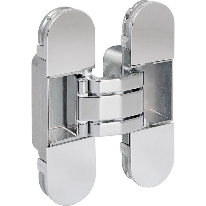 Austria  Swing verdekt deurscharnier kleur Chrome