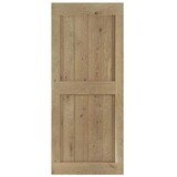 KempiQ Massief eiken stompe binnendeur met natuurlijke look met klamp