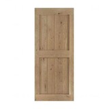 KempiQ Massief eiken stompe binnendeur met natuurlijke look met klamp