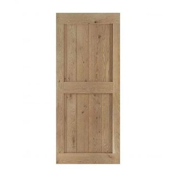 Massief eiken binnendeur natural blanc met klamp Massief eiken binnendeur natural blanc met klamp