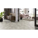 Ambiant Ambiant PVC vloer Concrete tegels  91x91 cm kleur Off Grey XL
