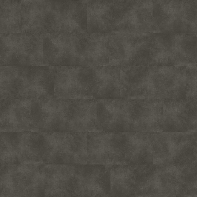 Ambiant Ambiant PVC vloer Concrete tegels  91x91 cm kleur Antraciet XL