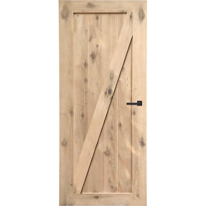 Austria Eiken fineer binnendeur Roble Uno rechts met enkele klamp