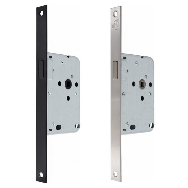 KempiQ Cabana Magneet loopslot voor stompe deur Zwart / Rvs