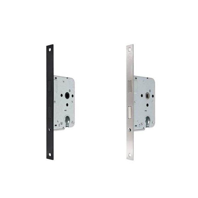 Austria Cabana magnetisch cilinderslot voor eiken fineerdeur Zwart of RVS