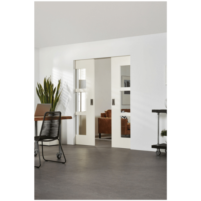 Austria FSC houten Binnendeur Sense Brave H803 blank glas wit