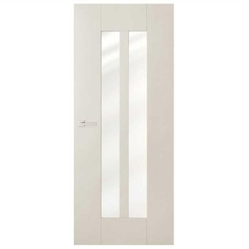 Binnendeur Sense Brave-V802 blank glas stomp wit Binnendeur Sense Brave-V802 blank glas stomp wit