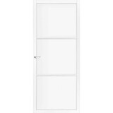 Skantrae Skantrae binnendeur stomp blank glas SSL 4053 wit gegrond