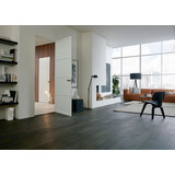 Skantrae Skantrae binnendeur stomp blank glas SSL 4054 wit gegrond