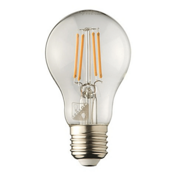 Ledlamp met schemersensor helder glas 4W - E27 Ledlamp met schemersensor helder glas 4W - E27