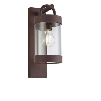 Wandlamp model Samsi roestbruin Wandlamp model Samsi roestbruin