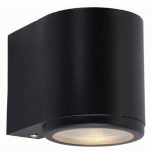 Franssen wandspot downlight zwart rond model Mandy