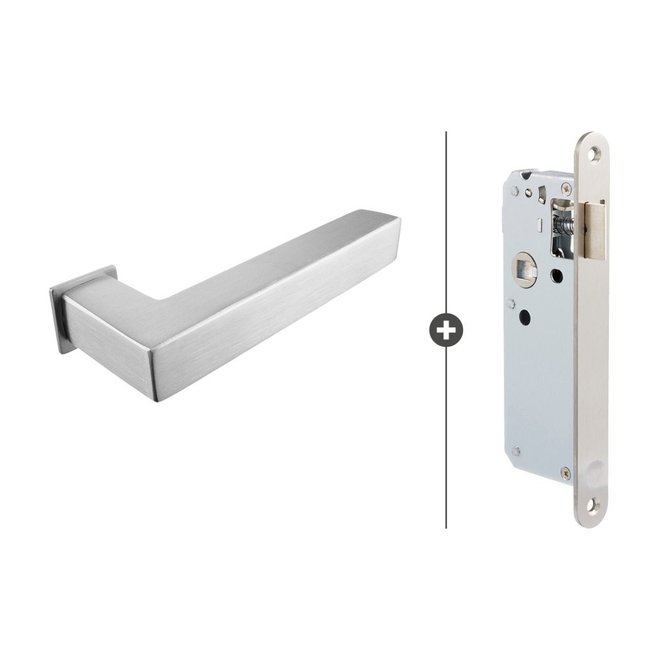 Skantrae Skantrae Slim Serie  hang- en sluitwerkset 805 mat chroom vierkant