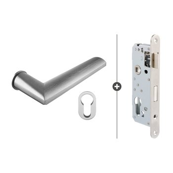 Skantrae Slim Serie  cilinderslot set 821 mat chroom Skantrae Slim Serie  cilinderslot set 821 mat chroom
