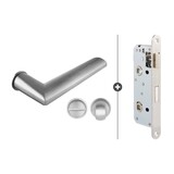 Skantrae Skantrae Slim Serie  hang- en sluitwerkset 841 met toiletslot rond