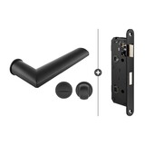 Skantrae Skantrae Slim Serie  hang- en sluitwerkset 842 met toiletslot rond