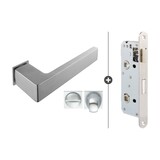 Skantrae Skantrae Slim Serie  hang- en sluitwerkset 851 met toiletslot rechthoekig