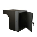 KempiQ Brievenbus inbouwkast Antraciet 40 - 55 cm incl. slot