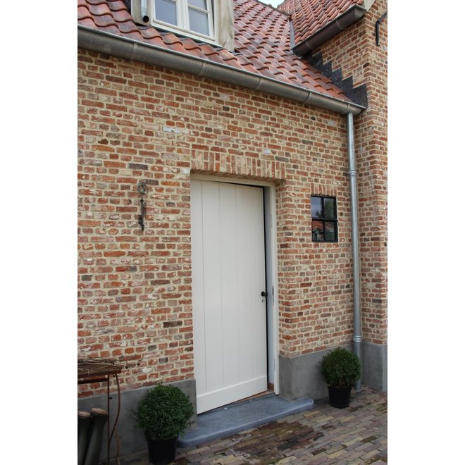 KempiQ Authentiek zwart stalen raam dubbel glas openklapbaar 30x40 cm