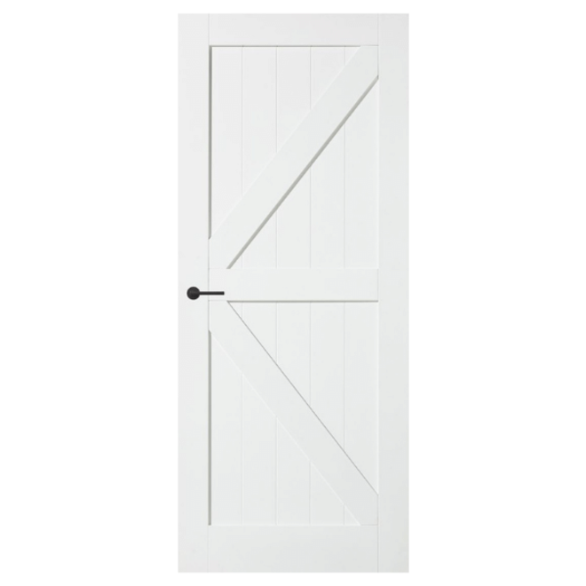 Skantrae Tijdloze binnendeur SK2 stomp Cottage  wit voorgelakt