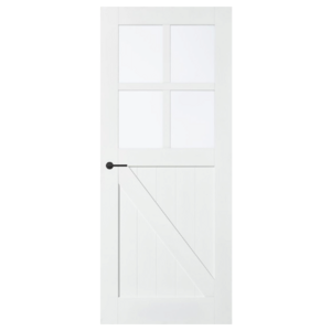 Tijdloze binnendeur SK8 stomp Cottage  wit voorgelakt