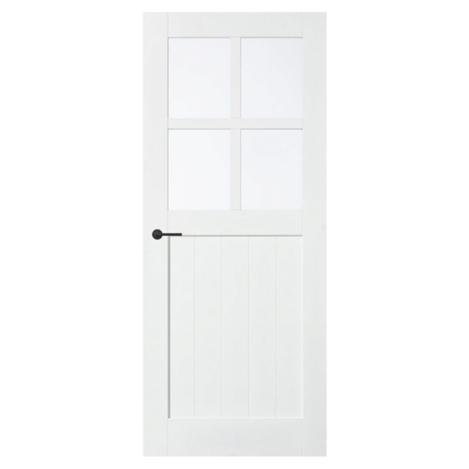 Skantrae Tijdloze binnendeur SK7 stomp Cottage  wit voorgelakt