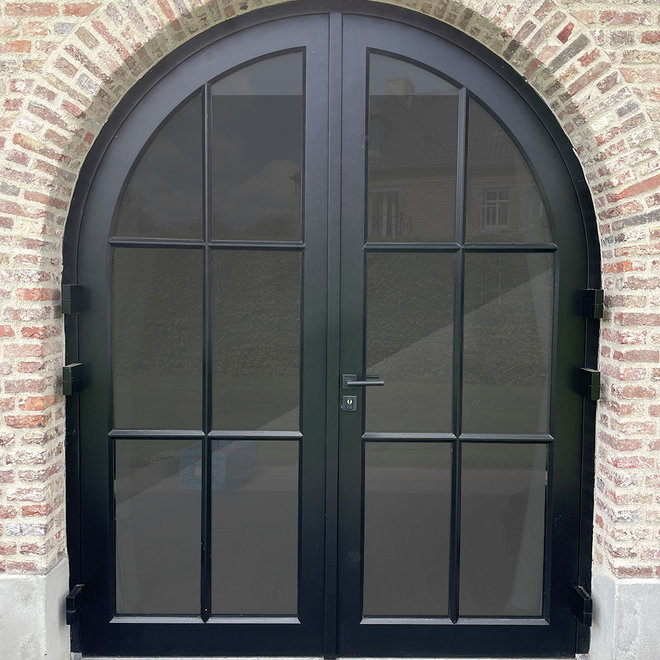 KempiQ Kempisch kozijn dubbele tuindeur  met ronding model 5
