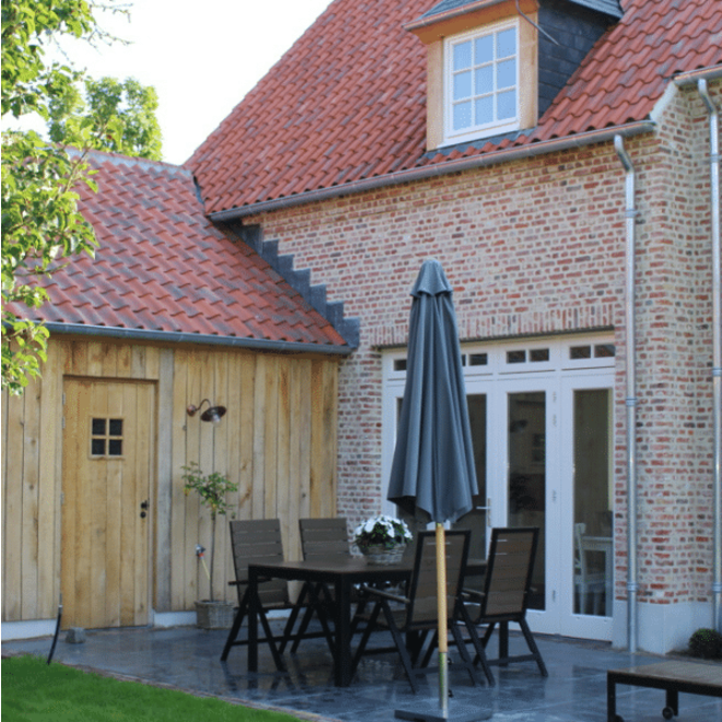 KempiQ Kempisch kozijn met dubbele tuindeur model 6