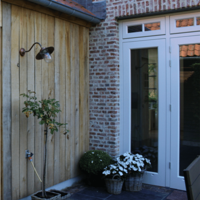 KempiQ Kempisch kozijn met dubbele tuindeur model 6