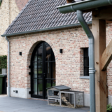 KempiQ Kempisch kozijn dubbele tuindeur  met ronding model 5