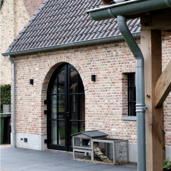 KempiQ Kempisch kozijn dubbele tuindeur  met ronding model 5