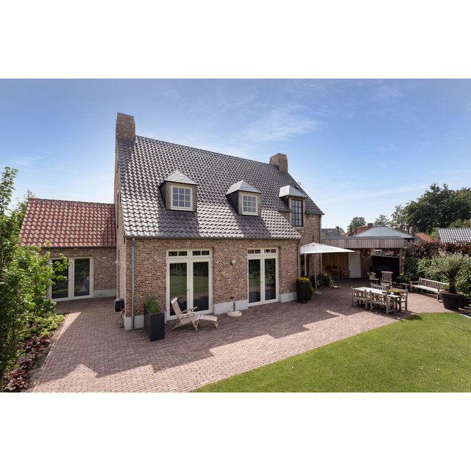 Wienerberger Dakpan Oude Holle 451 vieilli blauw gesmoord per stuk