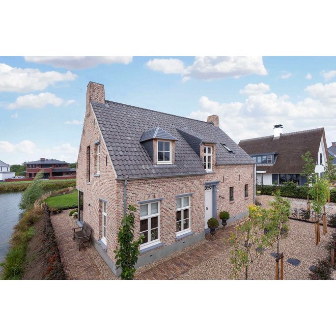 Wienerberger Dakpan Oude Holle 451 vieilli blauw gesmoord per stuk