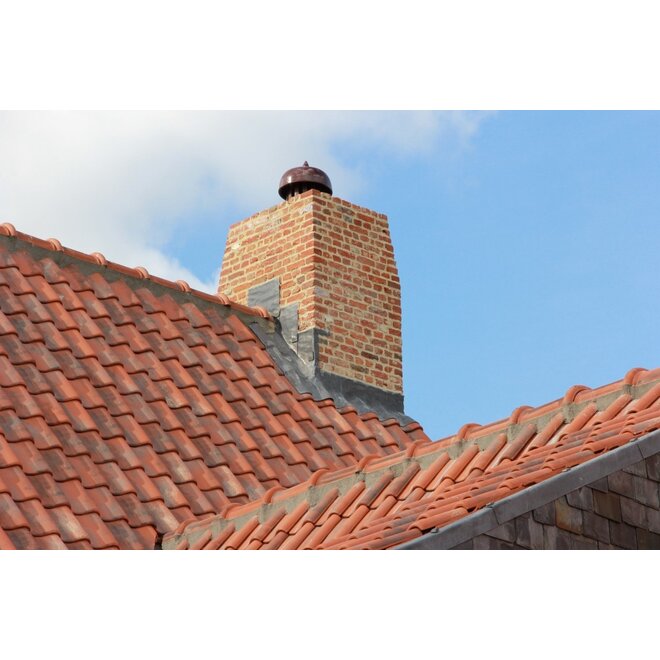 Wienerberger Dakpan Oude Holle 451 vieilli rood per stuk
