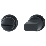 Austria Austria binnendeurbeslag Toiletset Nero Legno serie