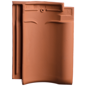 Keramische dakpan VH-V kleur natuurrood per pallet