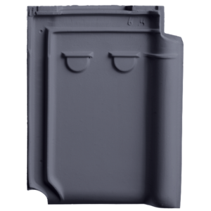 Keramische dakpan Tuile kleur antraciet engobe per pallet