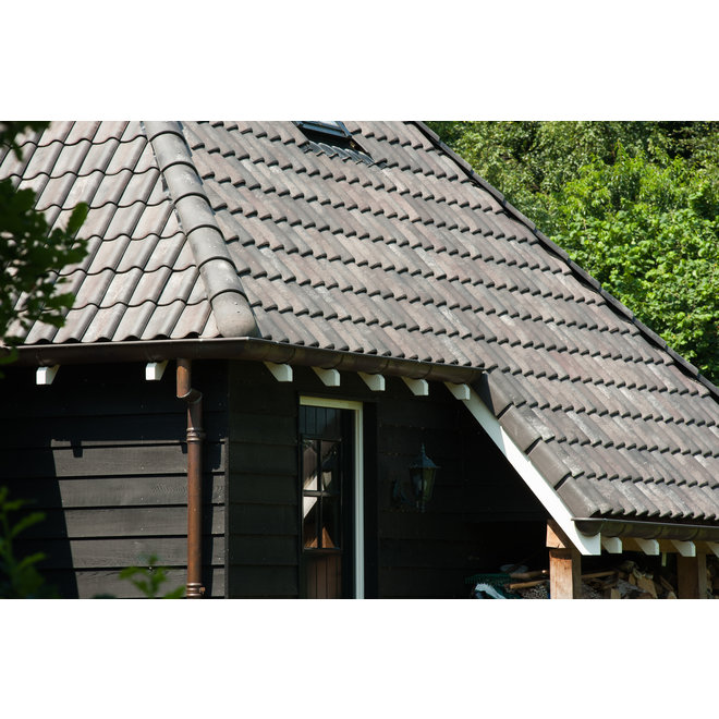 Wienerberger Wienerberger Gevelpan Links Oude Holle vieilli type 7080 Blauw gepatineerd