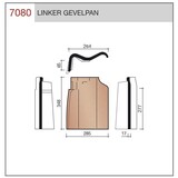 Wienerberger Wienerberger Gevelpan Links Oude Holle vieilli type 7080 Blauw gepatineerd