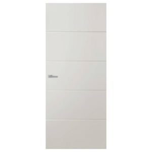 FSC houten Freeslijn binnendeur HF01 stomp wit