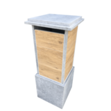 KempiQ Belgische Arduin hardsteen brievenbus Woodlook model 2