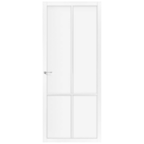 Skantrae Skantrae binnendeur stomp blank glas SSL 4058 wit gegrond