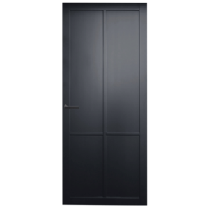 Industriële moderne stompe deur Elba zwart staallook