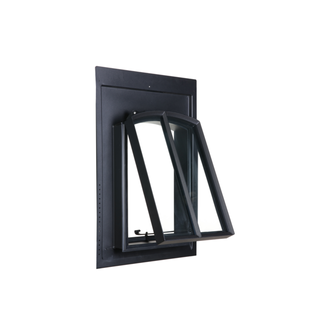 KempiQ Stalen raam met HR++ glas 96x135 cm thermisch onderbroken
