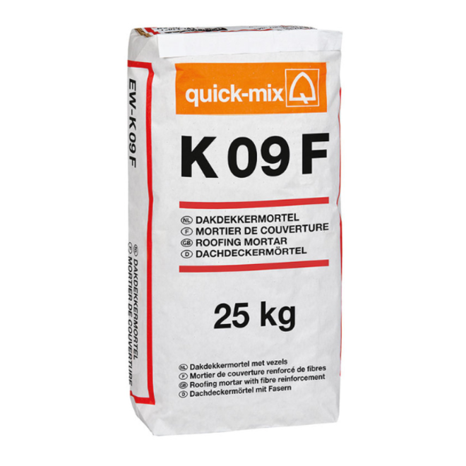 KempiQ Elastische dakdekkersmortel grijs per zak á 25kg met extra versterkende vezels