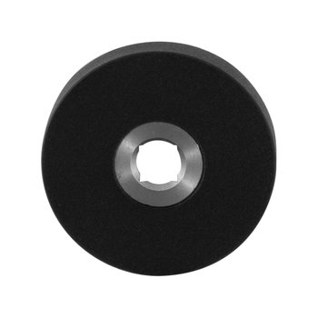 Ronde Click Rozet 50x8mm links/ rechts zwart Ronde Click Rozet 50x8mm links/ rechts zwart