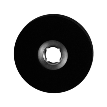 Ronde Click Rozet 50x8mm links/ rechts zwart achterdeur Ronde Click Rozet 50x8mm links/ rechts zwart achterdeur