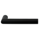 KempiQ Industrieel achterdeurbeslag RVS mat zwart L-model haaks 19mm